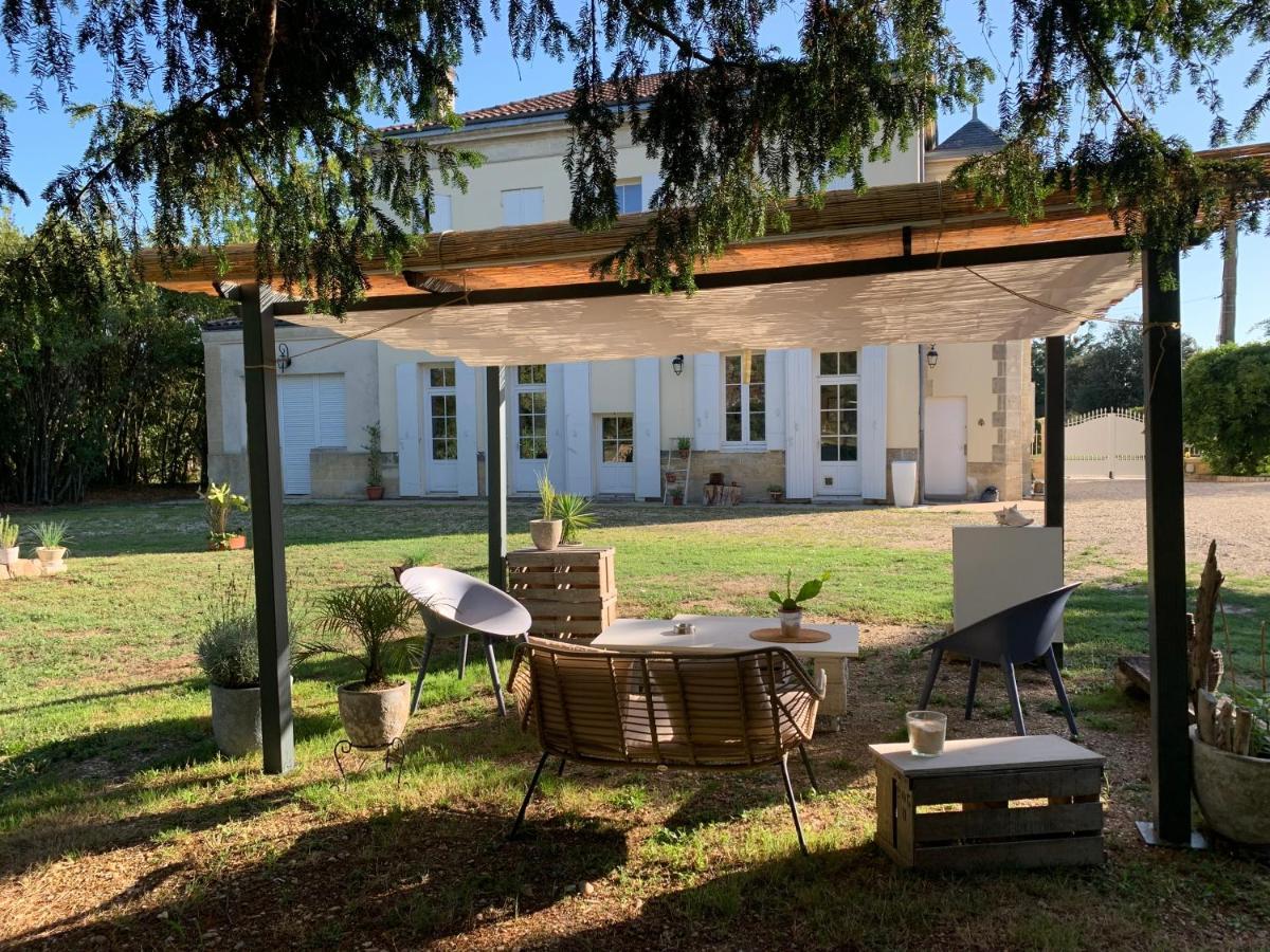 Suite Privative Abella - Aile De Maison Bourgeoise Ambares-et-Lagrave Luaran gambar